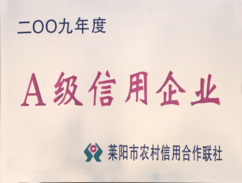 2009A級信用企業